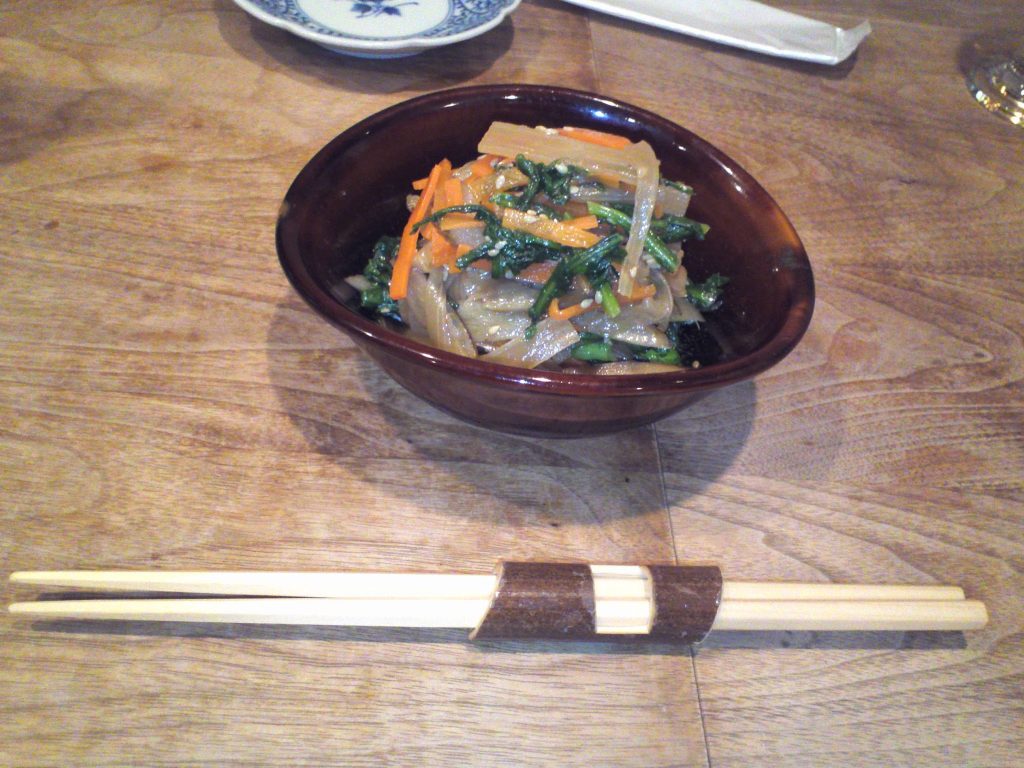 手打ちそば TAGURU お通し